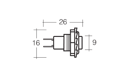 Micro Momentary (On) Push Button Switch