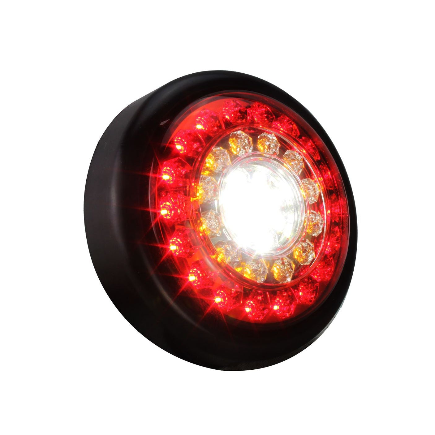 Round Single Tail Light Stop Tail Indicator Reverse