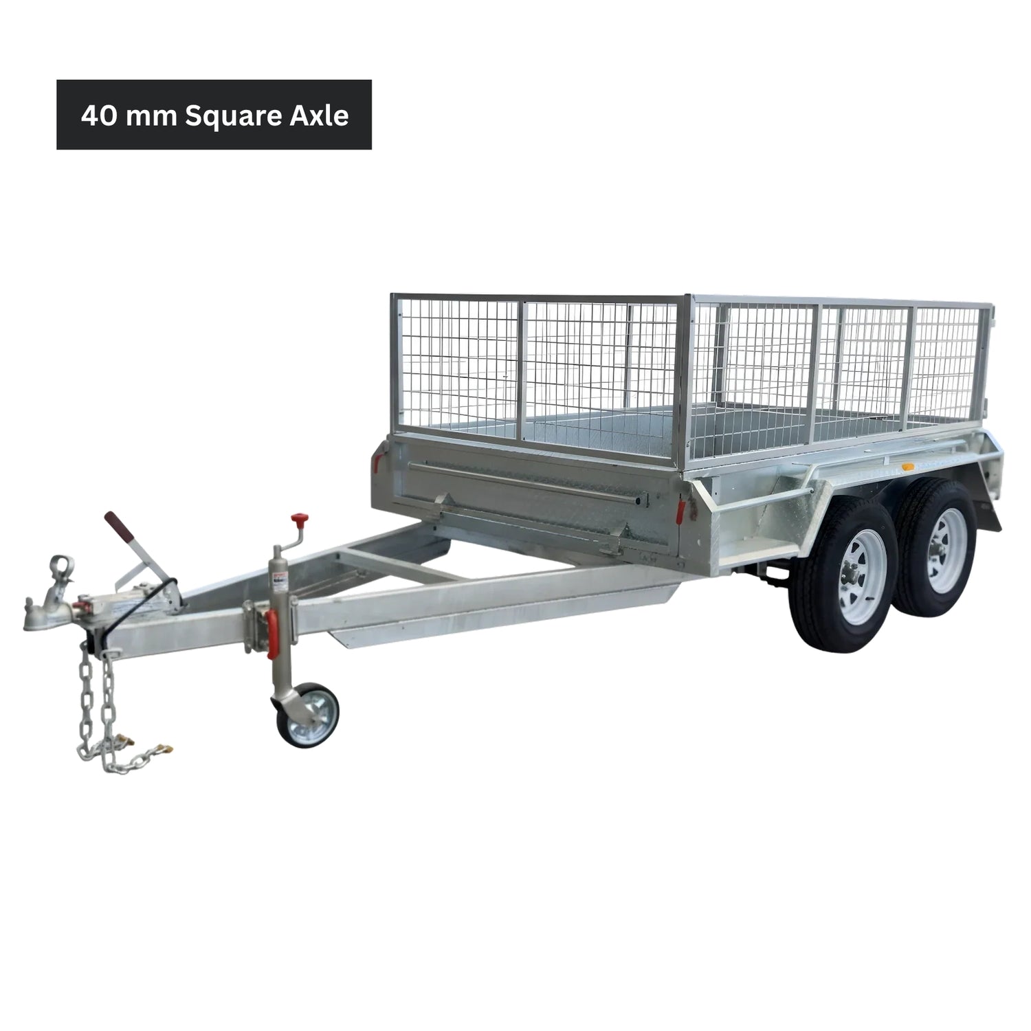 10X5 Cage Trailer | Tandem Axle