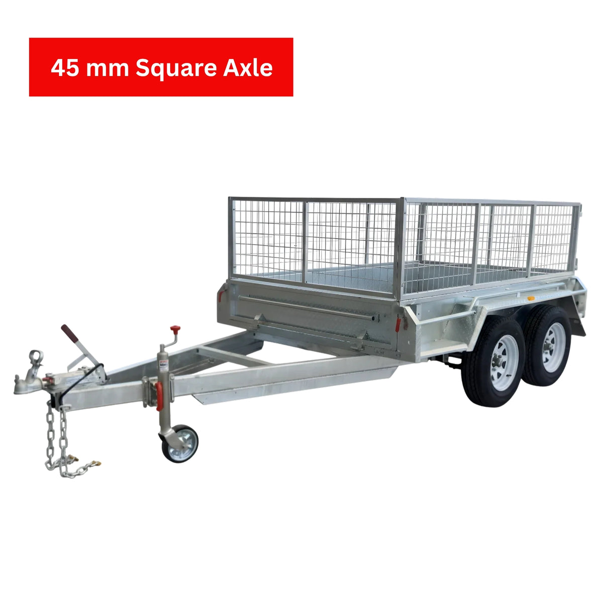 8X5 Cage Trailer | Tandem Axle