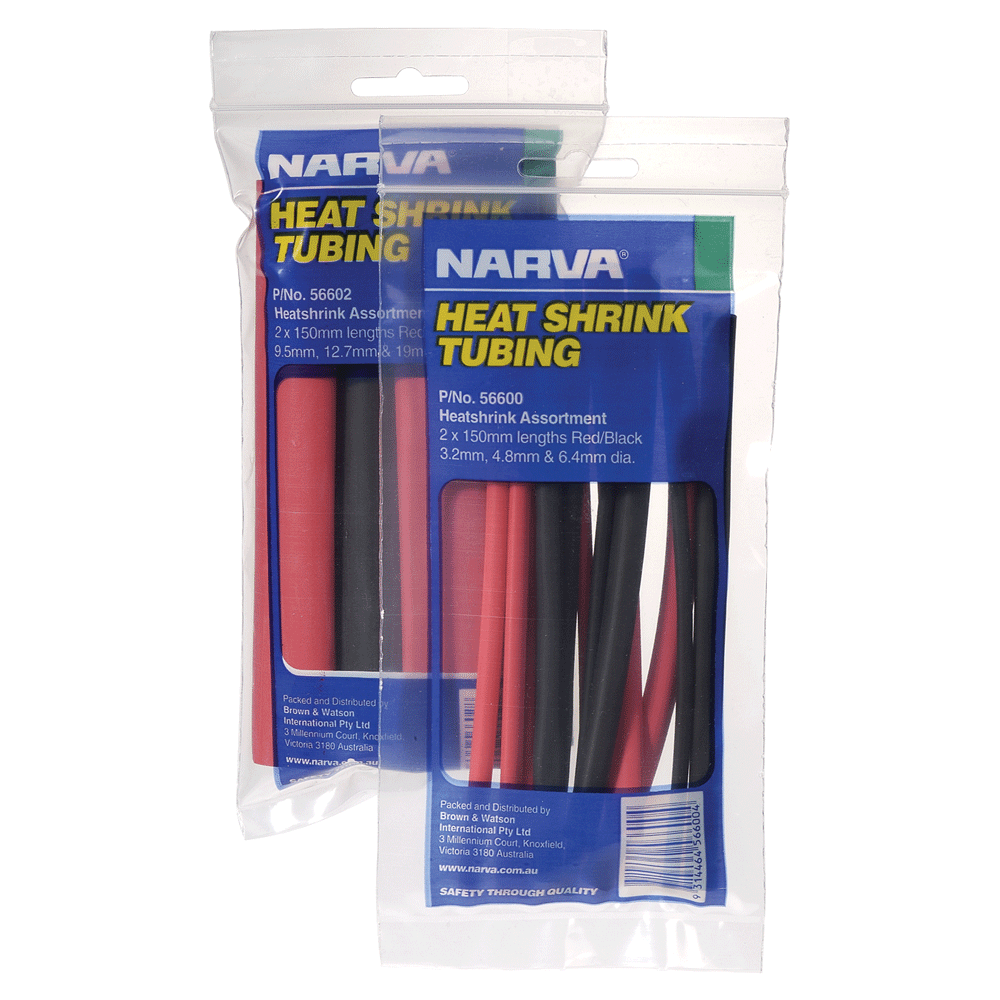 Narva Heat shrink Assortment Packs