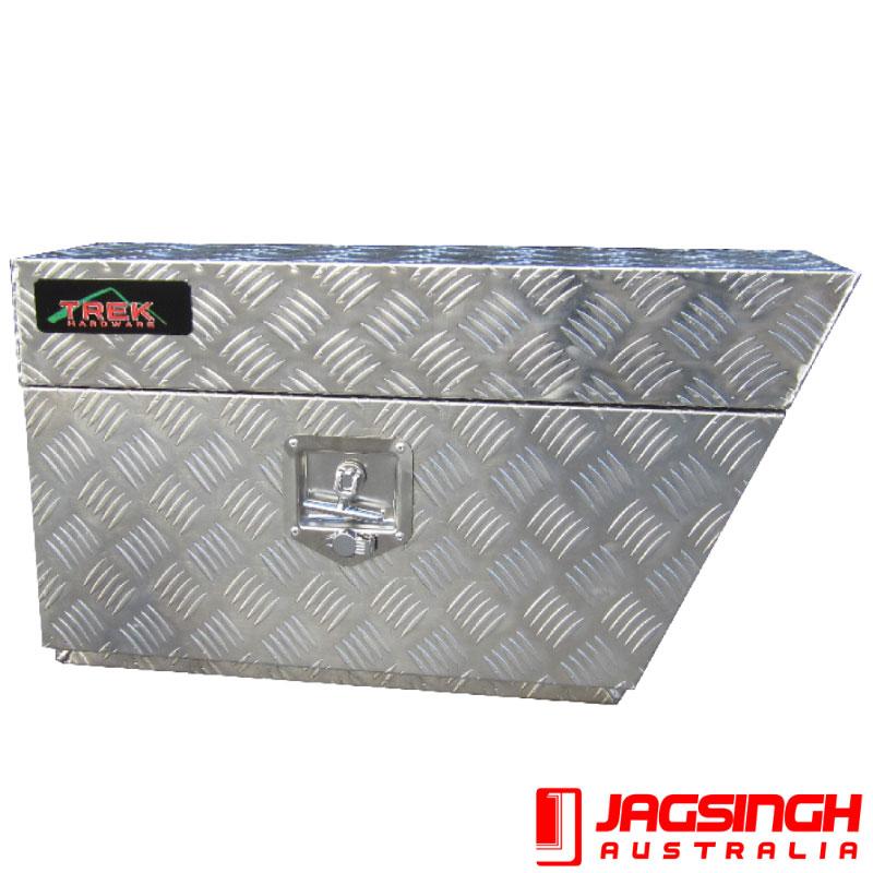 ALUMINIUM 750/580 X 250 X 400 (L/R avail) (1.5 mm thick) - Trek Hardware