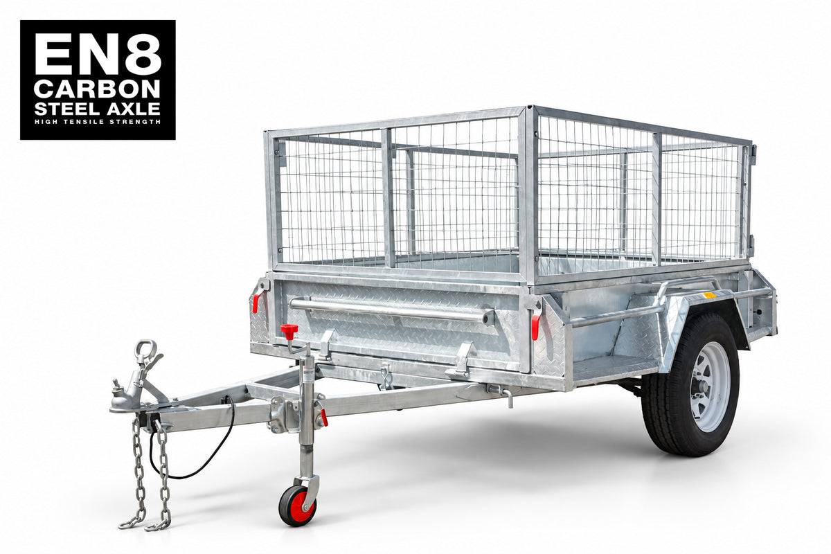 7X4 Cage Trailer | Single Axle