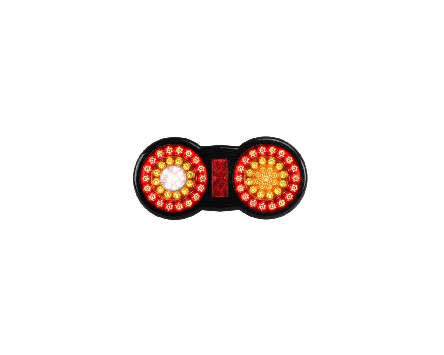 Tail Light Round Double Stop Tail Indicator Reverse