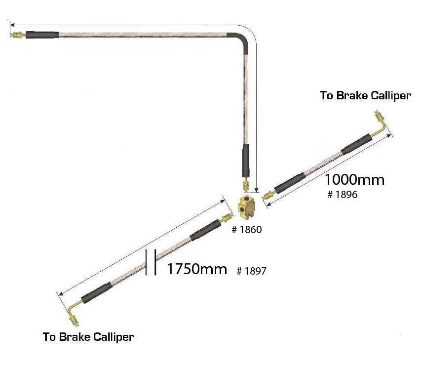 Dunbier Brake Line Braided Stainless Steel Jagsingh Australia
