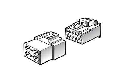 MALE QUICK CONNECTOR HOUSING (2 PACK)