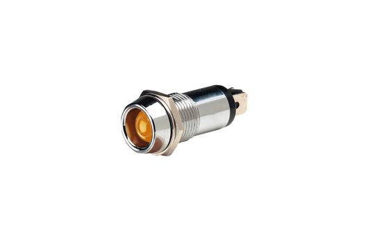 12 Volt Chrome Pilot Lamp - Trek Hardware