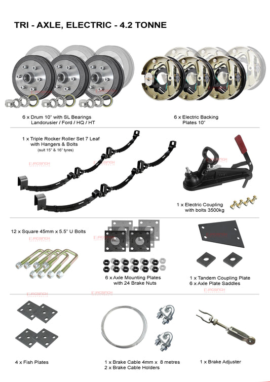 Tri-Axle Electric - 4.2 Tonne