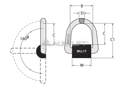 Lifting Point Weld On Type Wp