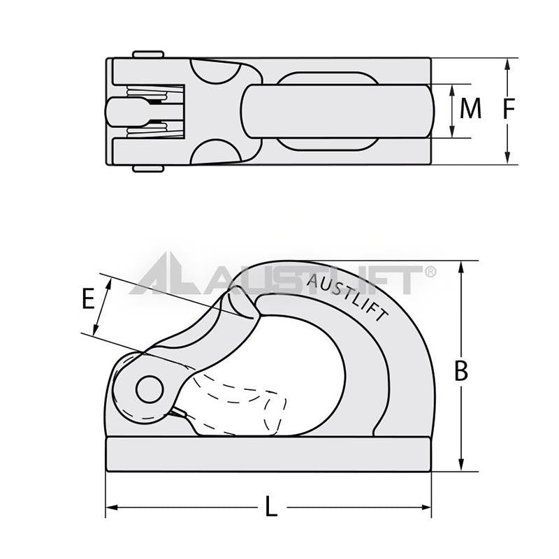 Weld On Hook Type Wh